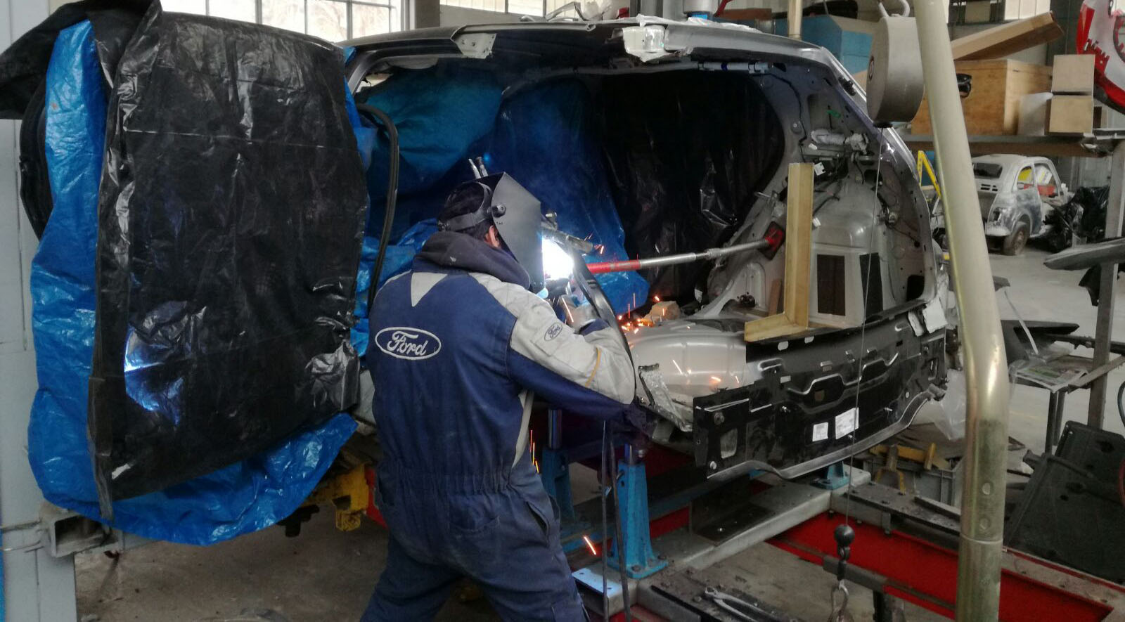 BANCO DIMA VERNICIATURA A FORNO